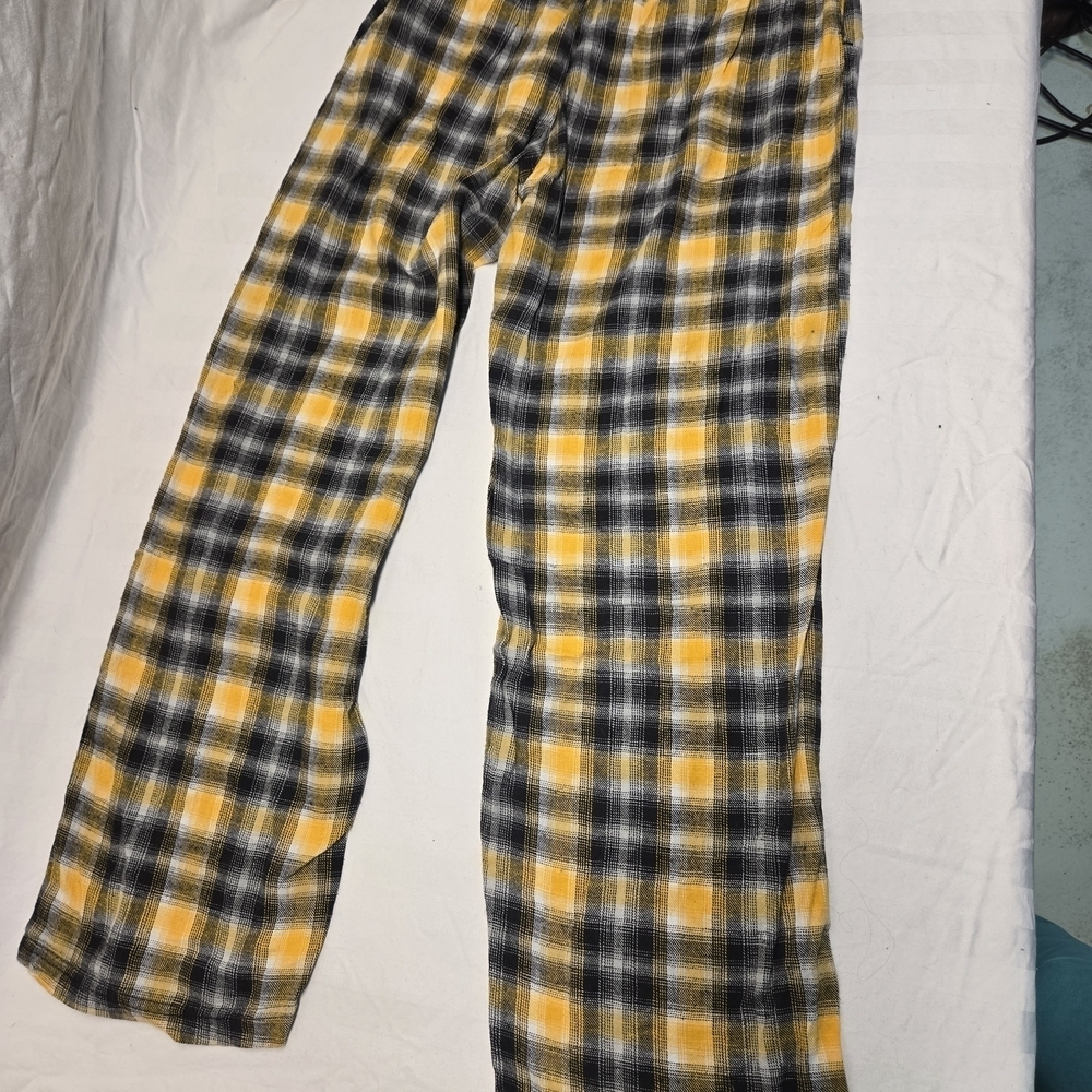 Kid's Reebok Pittsburgh Steelers Pajama Pants Size XXL Yellow Black
